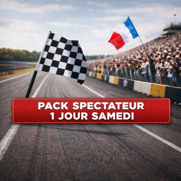 Pass spectateur 1 jour - Samedi