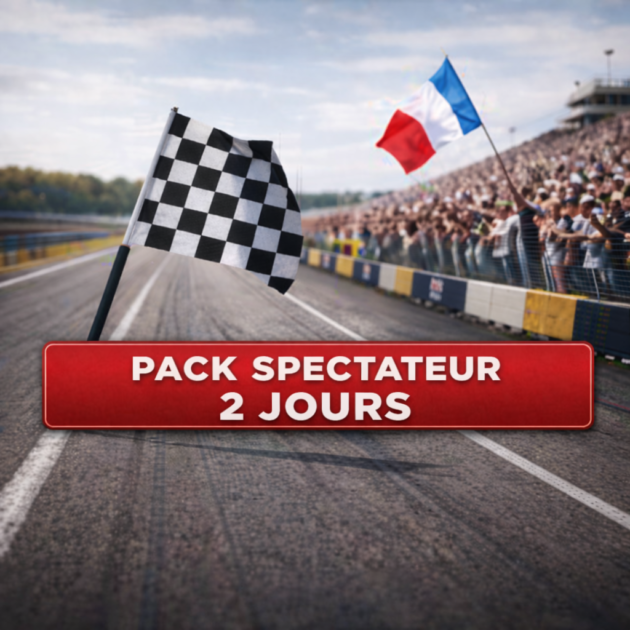 Pass spectateur 2 jours